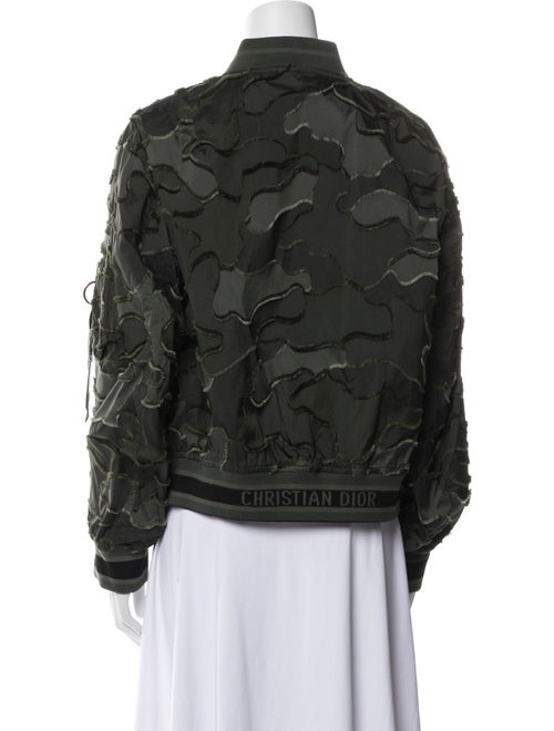 Christian Dior 2020 Floral Print Bomber Jacket