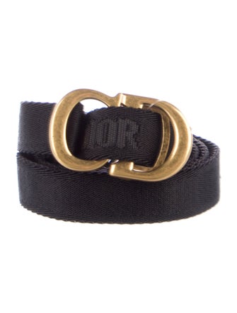 Christian Dior Skinny Nylon Belt Skinny Belt