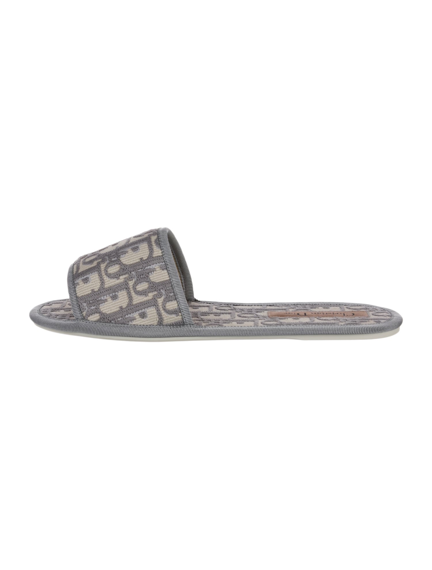 Christian Dior Oblique Jacquard Slides