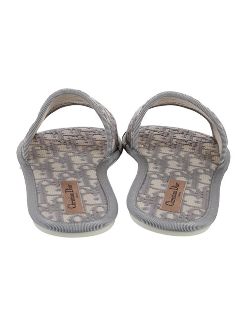 Christian Dior Oblique Jacquard Slides