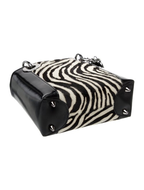 Christian Dior Patent Leather Lady Dior Mini