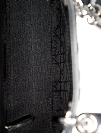 Christian Dior Patent Leather Lady Dior Mini