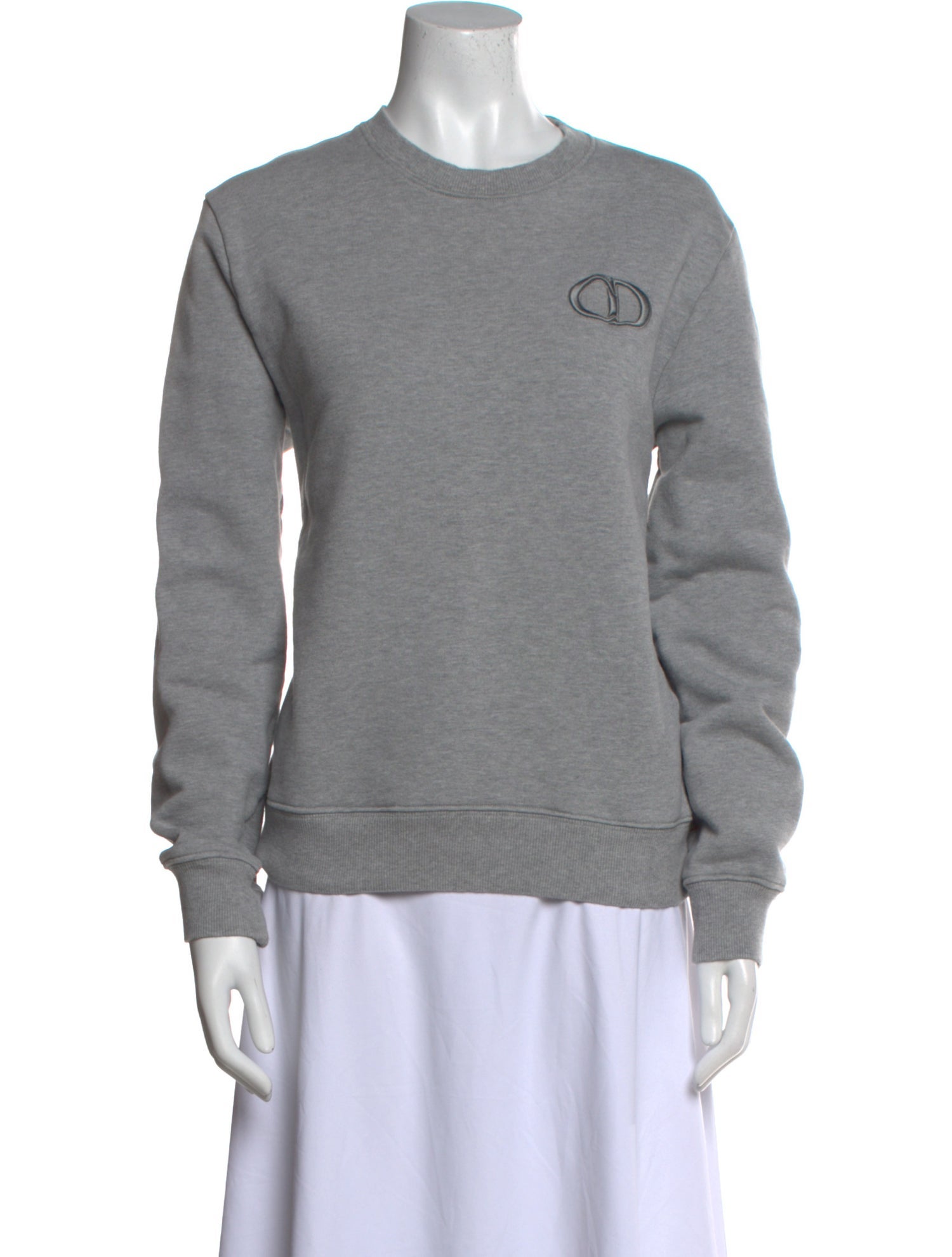 DIOR MEN 2019 CD Icon - Grey Sweatshirt