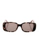 Christian Dior Square Tinted Sunglasses