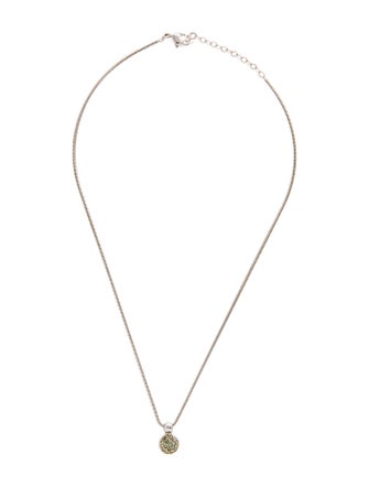 Christian Dior Crystal Pendant Necklace