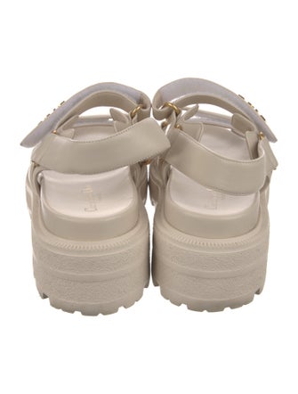 Christian Dior Leather Slingback Sandals