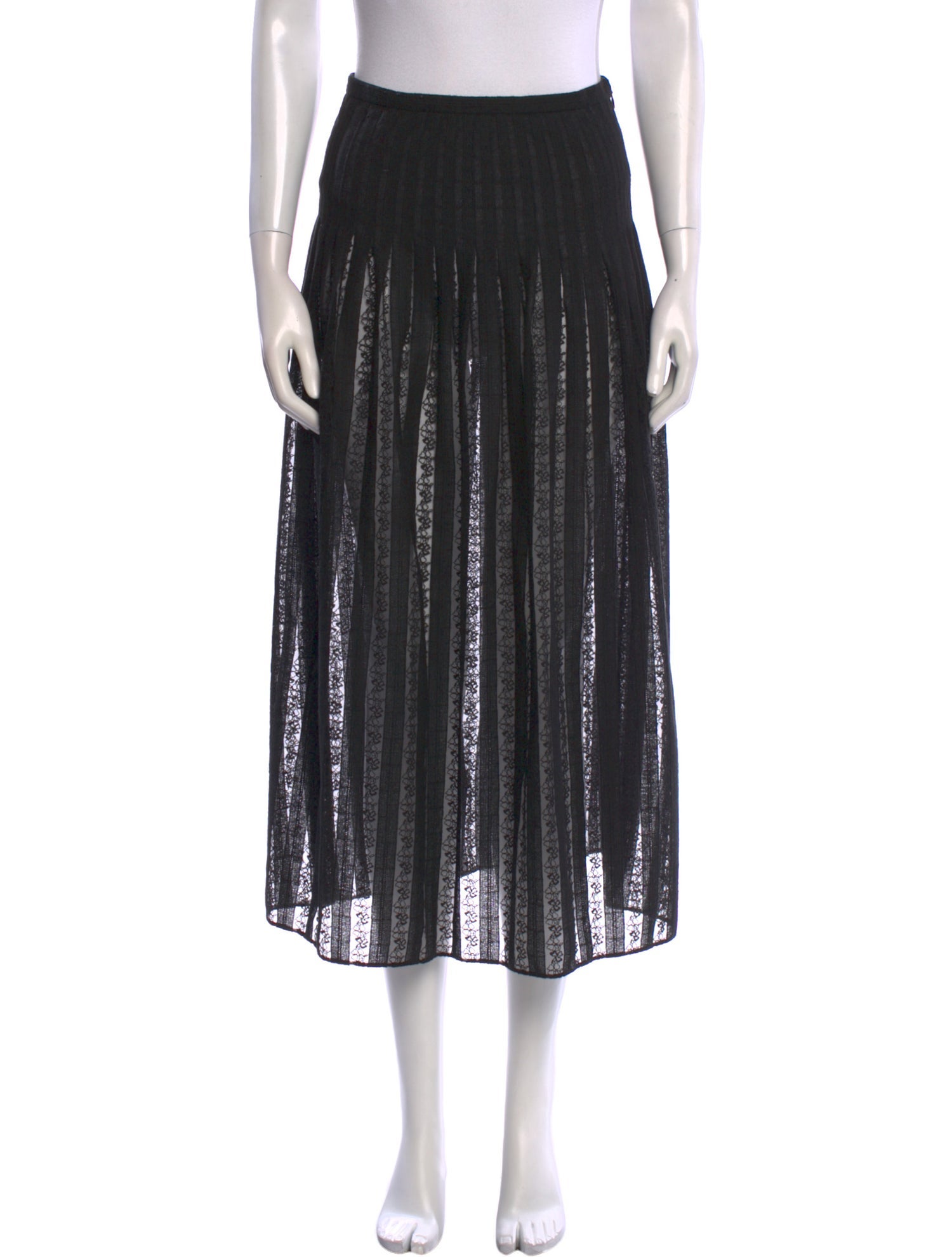 Christian Dior Lace Midi Length Skirt