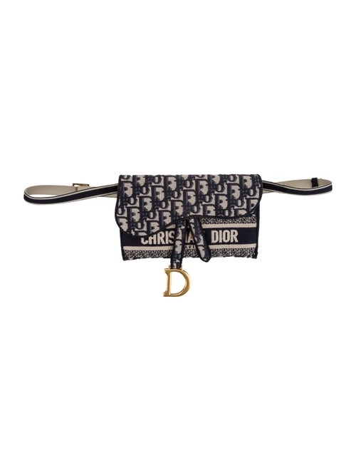 Christian Dior Oblique Jacquard Saddle