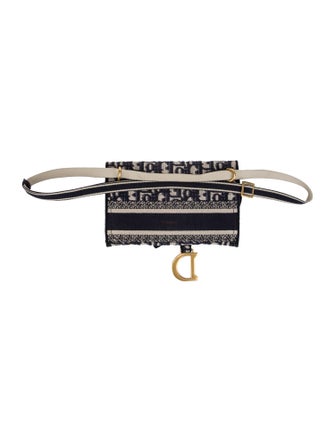 Christian Dior Oblique Jacquard Saddle