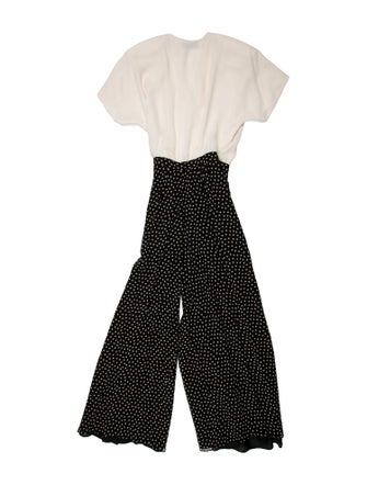 Christian Dior Silk Printed Jumpsuit