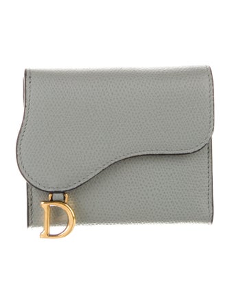 Christian Dior 2020 Leather Compact Wallet