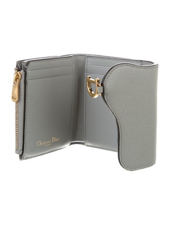Christian Dior 2020 Leather Compact Wallet