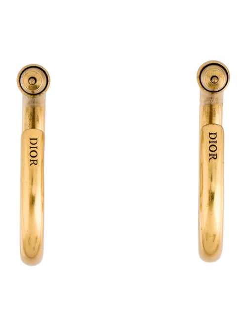 Christian Dior 30 Montaigne Hoop Earrings