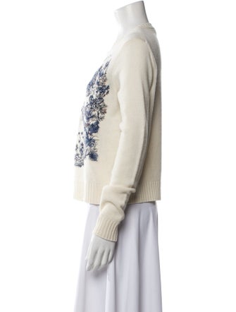 Christian Dior Cashmere Printed Sweater