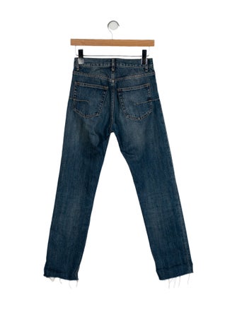 Christian Dior Mid-Rise Straight Leg Jeans