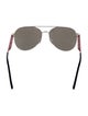 Christian Dior Aviator Mirrored Sunglasses