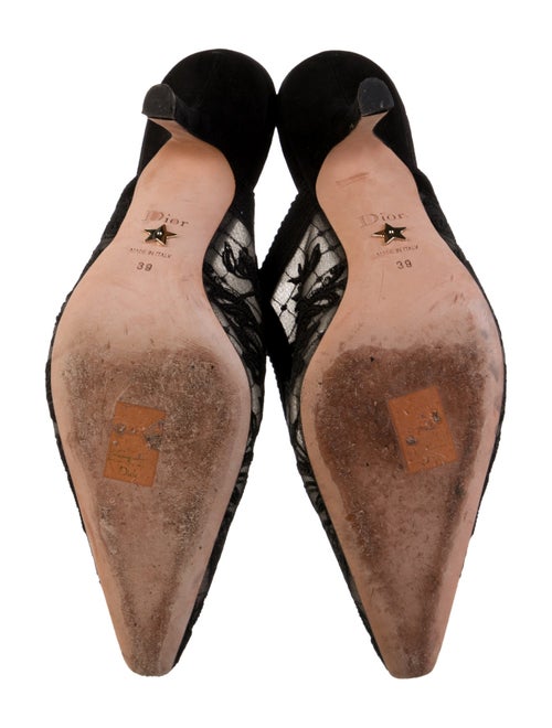 Christian Dior Mesh Printed Mules