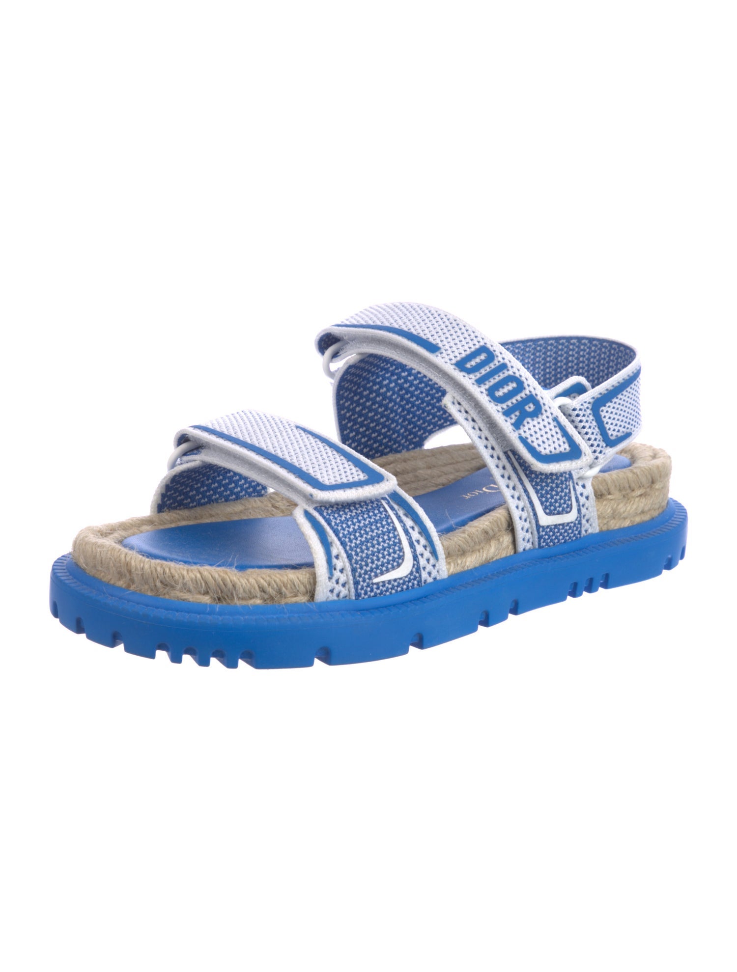 Christian Dior Canvas Printed Sandals