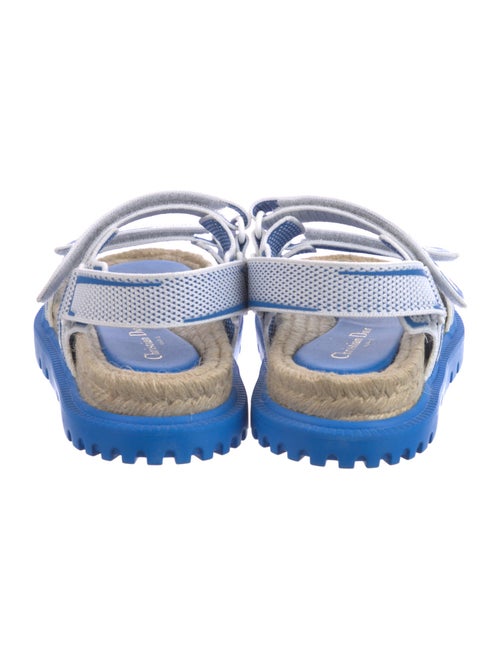 Christian Dior Canvas Printed Sandals