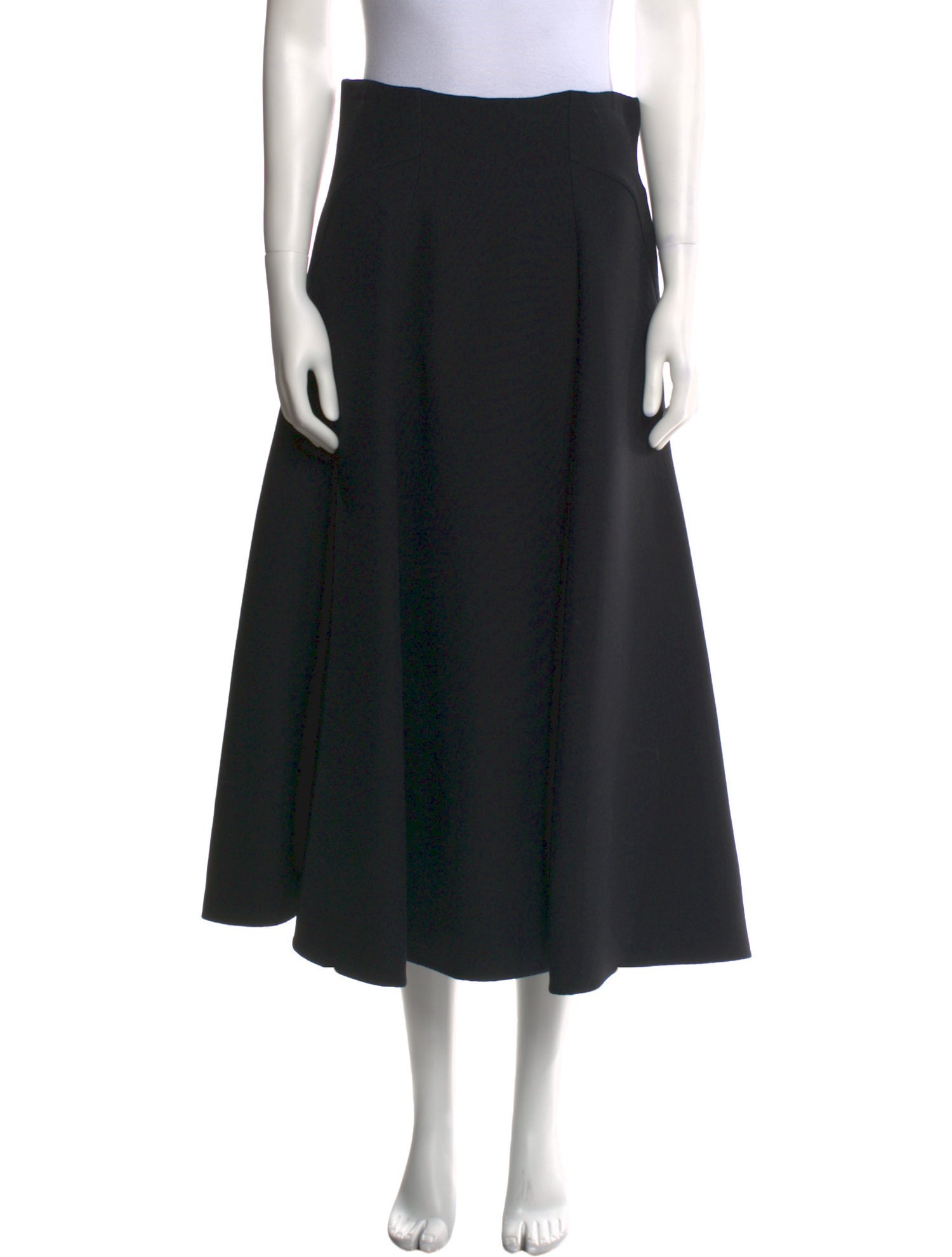 Christian Dior Wool Midi Length Skirt