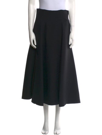 Christian Dior Wool Midi Length Skirt