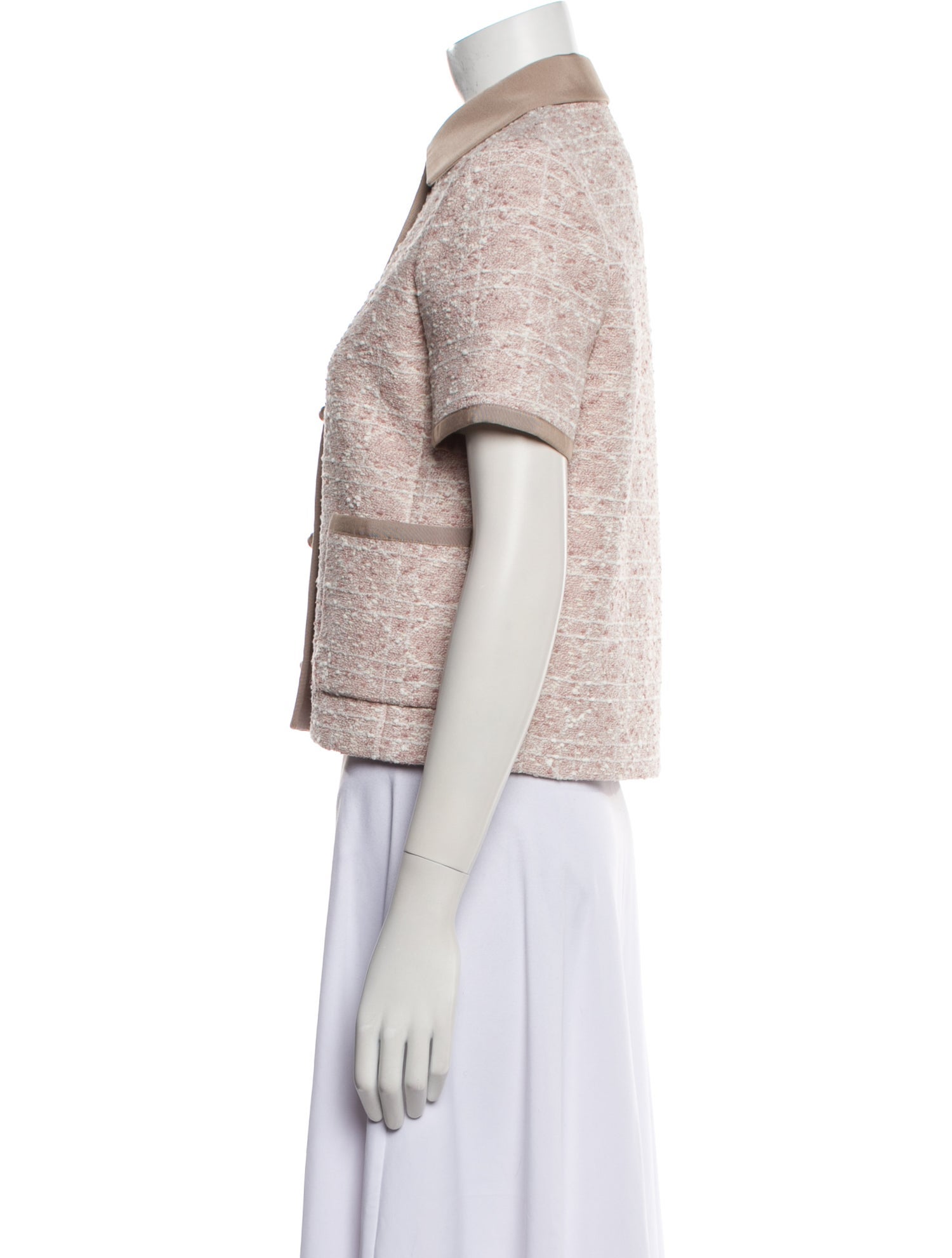 Christian Dior Tweed Pattern Evening Jacket w/ Tags