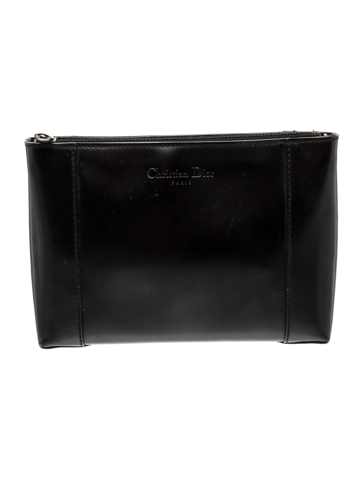 Christian Dior Patent Leather Portfolio Vintage