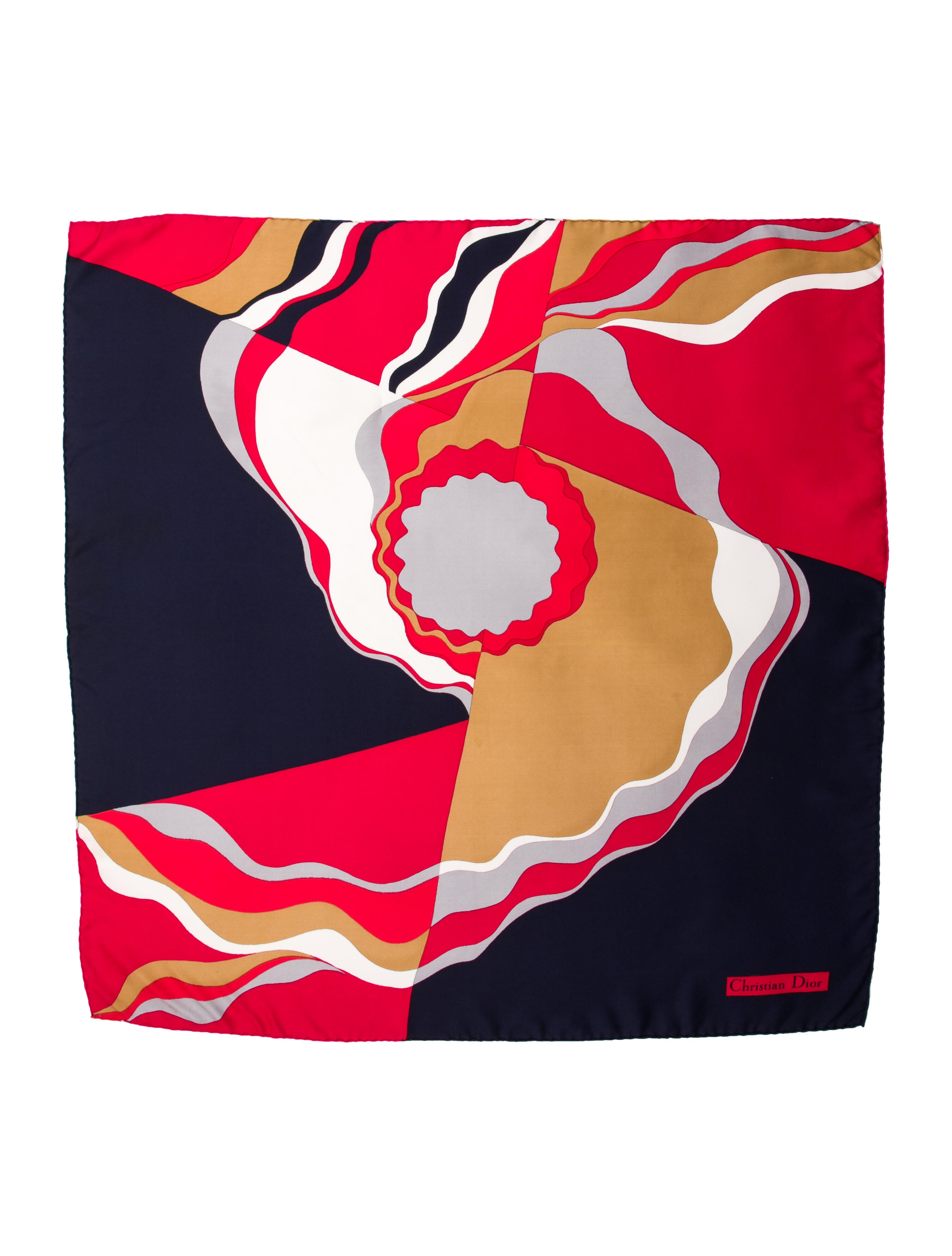 Christian Dior Silk Vintage Scarf