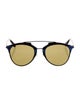 Christian Dior Aviator Mirrored Sunglasses