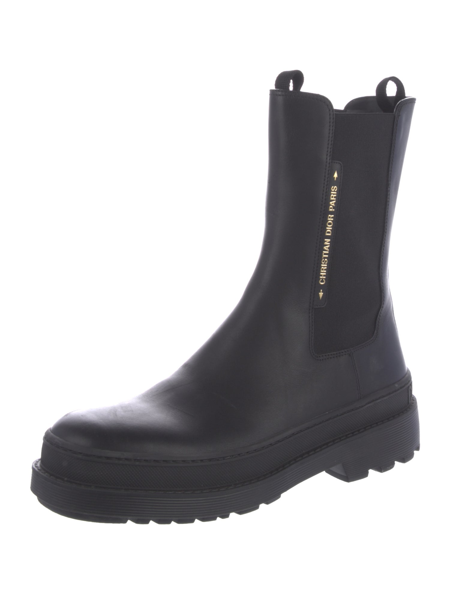Christian Dior Leather Chelsea Boots