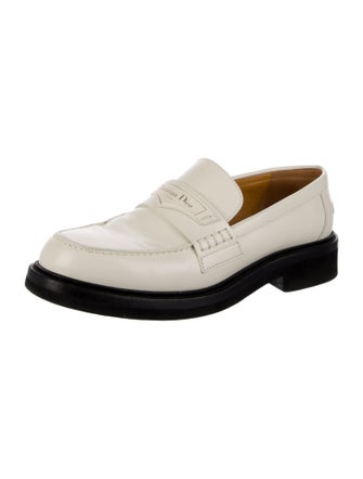 Christian Dior Leather Loafers