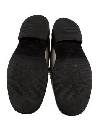 Christian Dior Leather Loafers