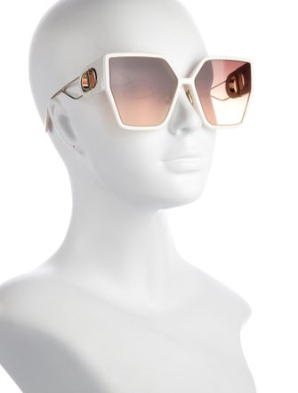 Christian Dior Oversize Gradient Sunglasses