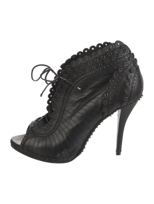 Christian Dior Leather Studded Accents Pumps