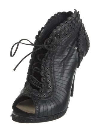 Christian Dior Leather Studded Accents Pumps