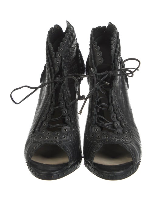 Christian Dior Leather Studded Accents Pumps