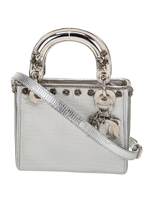 Christian Dior Leather Lady Dior Mini