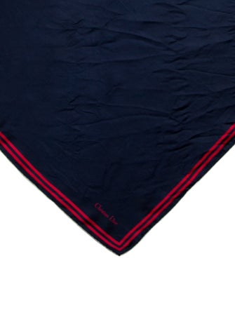 Christian Dior Silk Printed Scarf