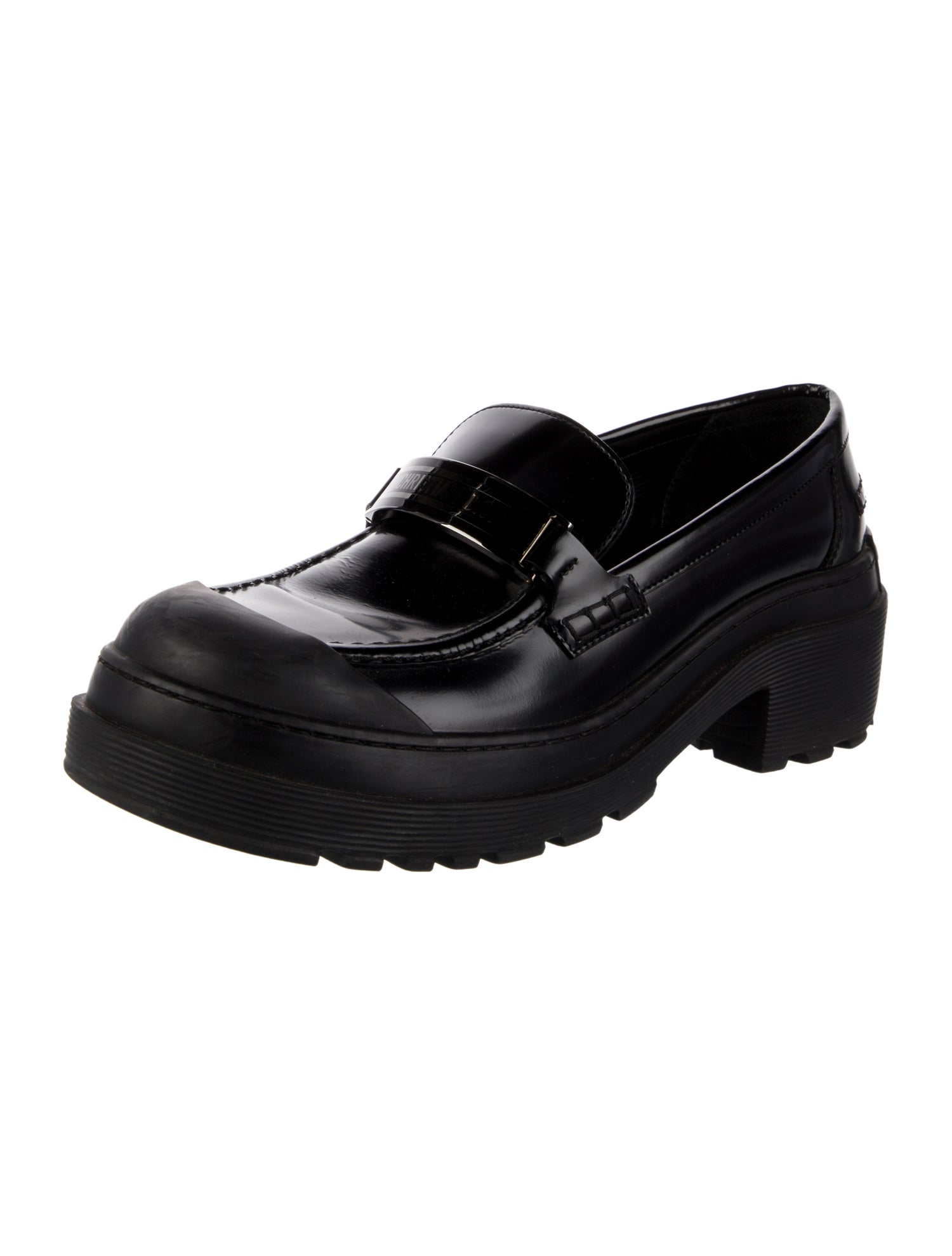 Christian Dior Patent Leather Loafers