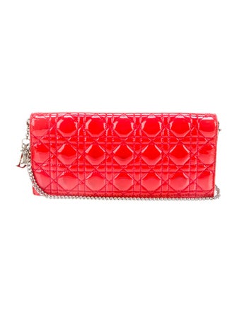 Christian Dior Quilted Wallet on Chain