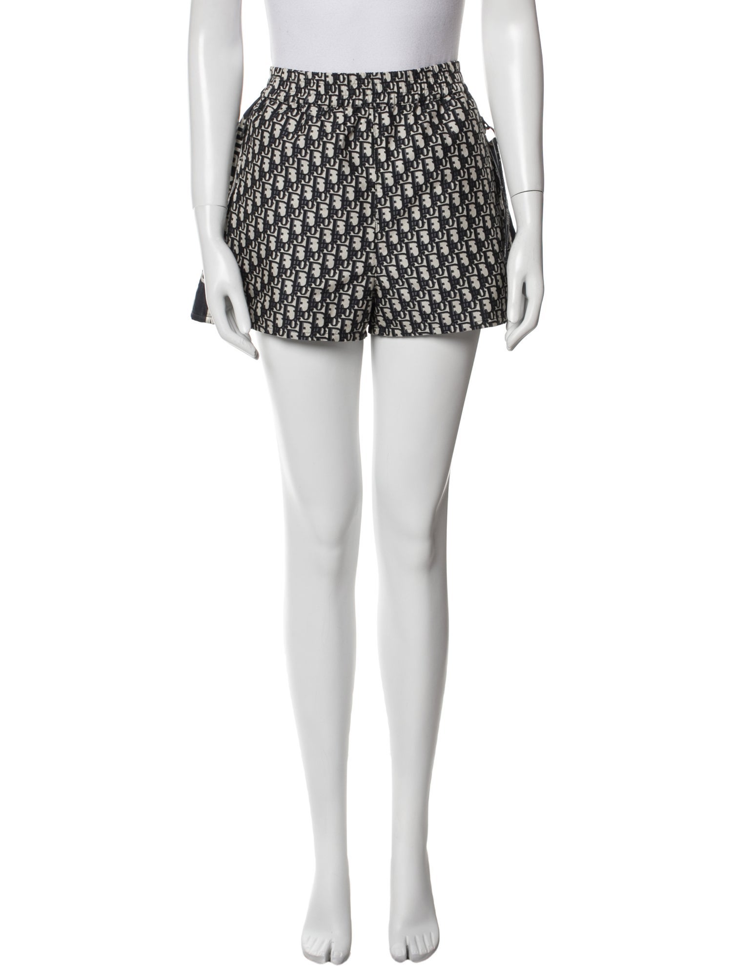 Christian Dior Printed Mini Shorts