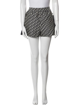 Christian Dior Printed Mini Shorts