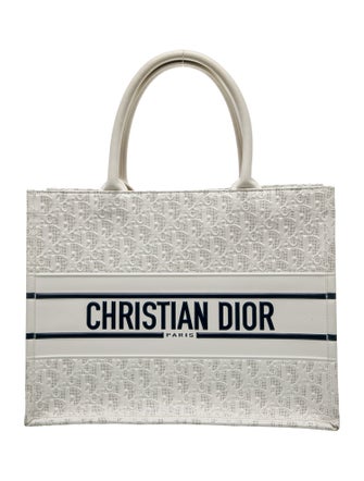 Christian Dior Oblique Jacquard Book Medium