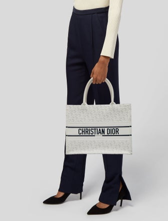 Christian Dior Oblique Jacquard Book Medium