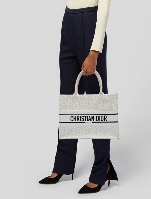 Christian Dior Oblique Jacquard Book Medium