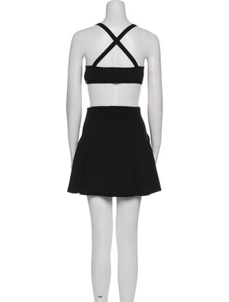 Christian Dior Bow Accents Skirt Set