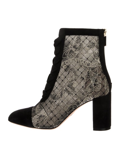 Christian Dior Lace Printed Boots