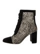 Christian Dior Lace Printed Boots