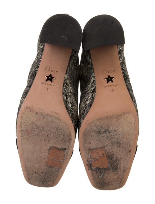 Christian Dior Lace Printed Boots