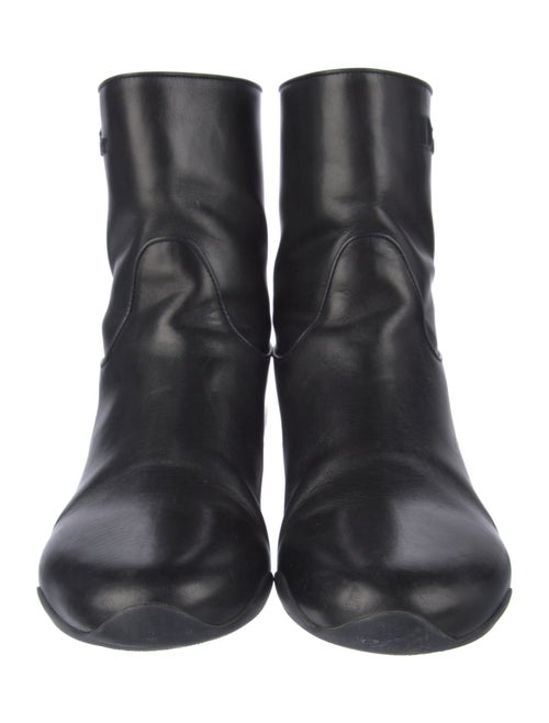Christian Dior Leather Combat Boots